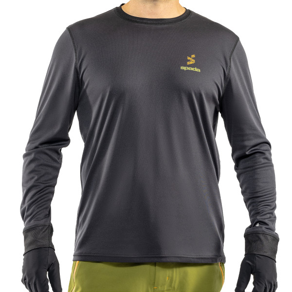 Spada Spada mtb topo thermo long sleeve jersey black - s